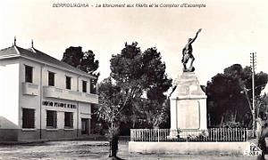 Berrouaghia - Monument aux Morts et Comptoir d'escompte